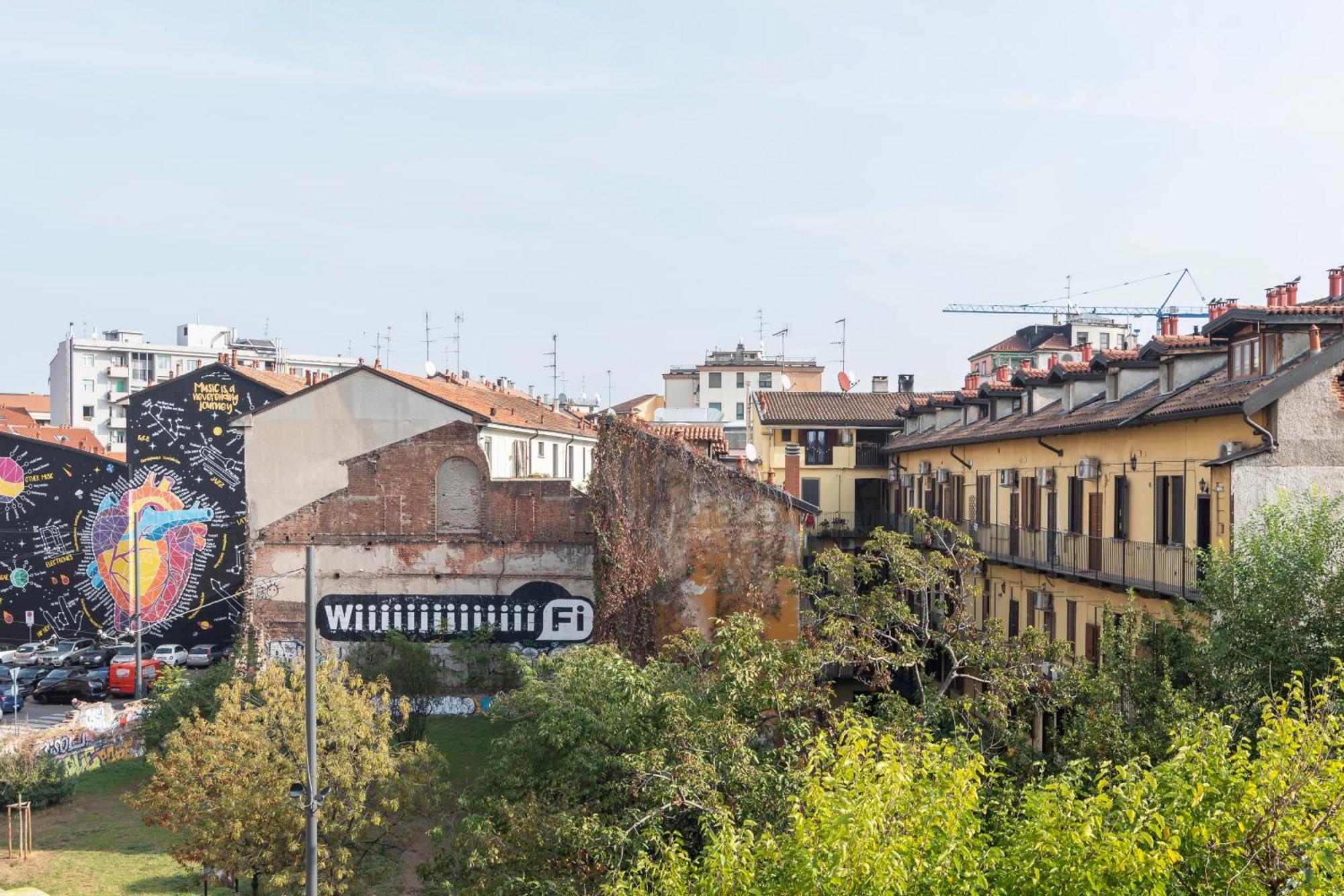 Conchetta Flexyrent - Aircon - Wifi - Navigli Appartement Milaan Buitenkant foto